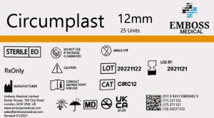Circumplast Box – 12mm (25 pieces)