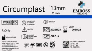 Circumplast Box – 13mm (25 pieces)